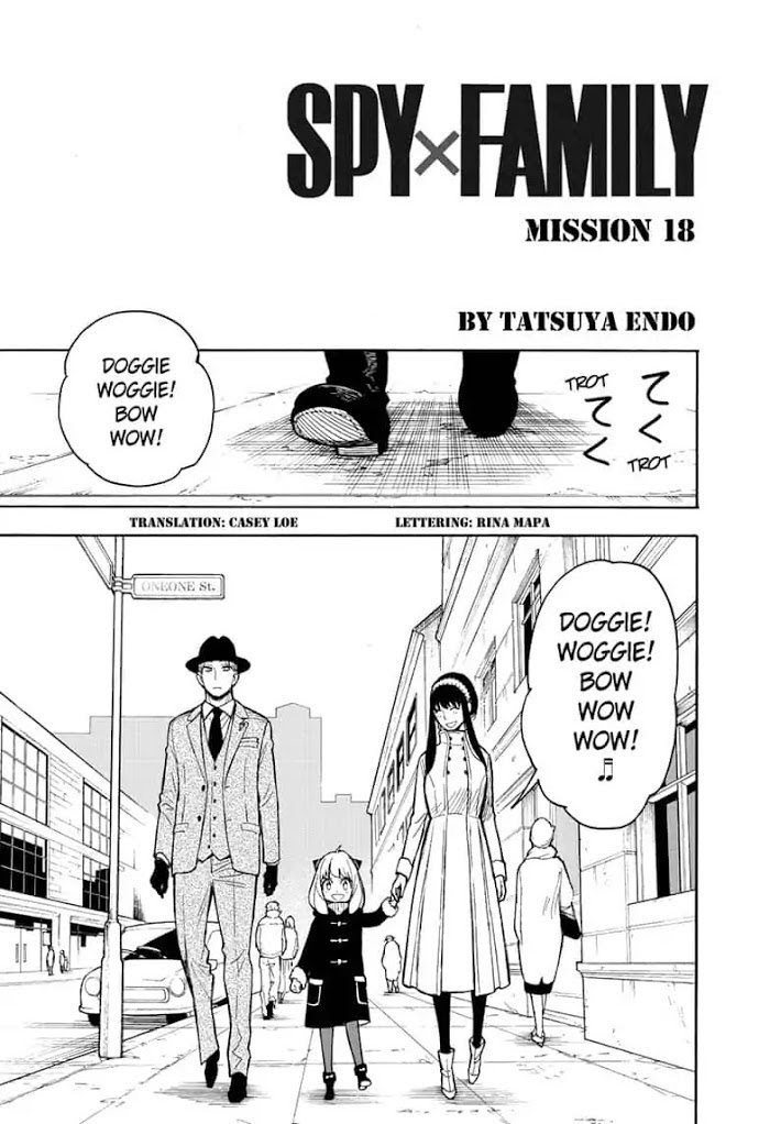 Read SPY x FAMILY EN Manga Online