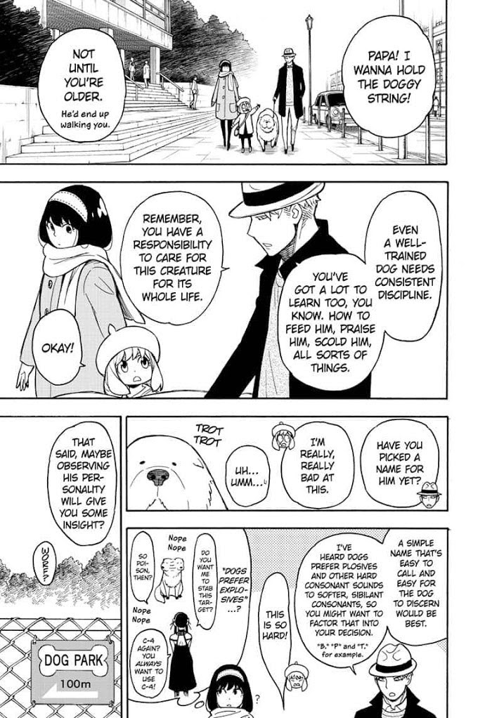 Read SPY x FAMILY EN Manga Online