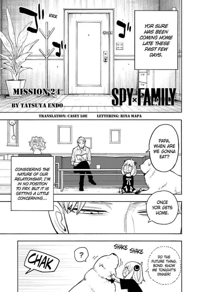 Read SPY x FAMILY EN Manga Online