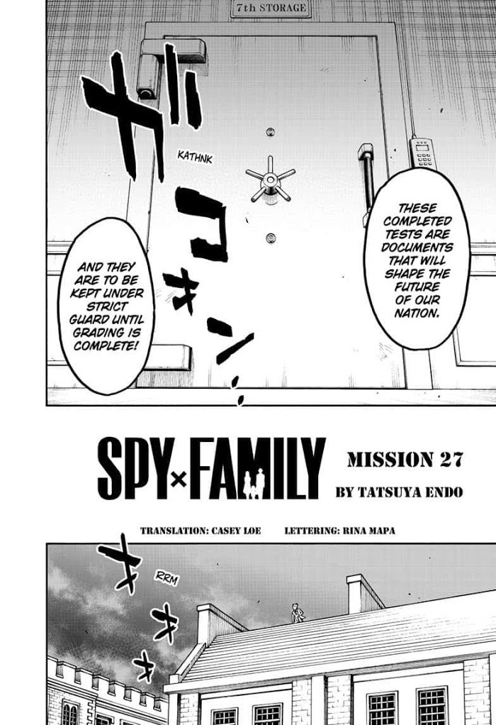 Read SPY x FAMILY EN Manga Online