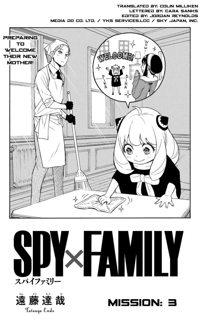 Read SPY x FAMILY EN Manga Online