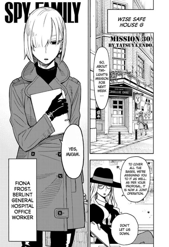 Read SPY x FAMILY EN Manga Online
