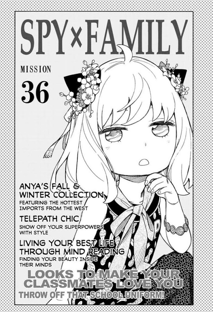 Read SPY x FAMILY EN Manga Online