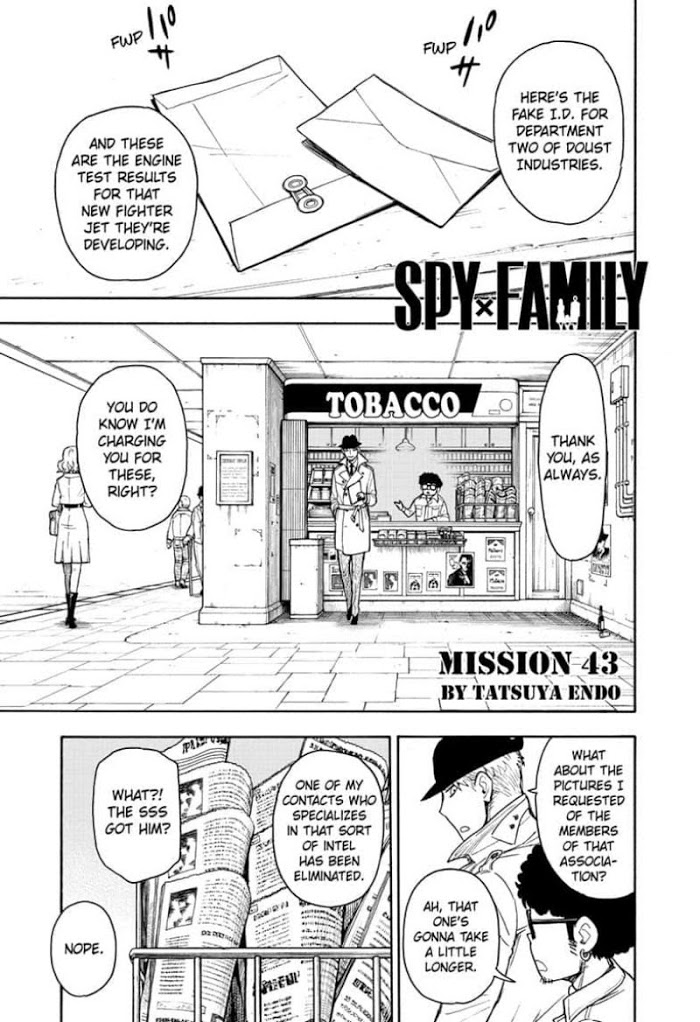 Read SPY x FAMILY EN Manga Online