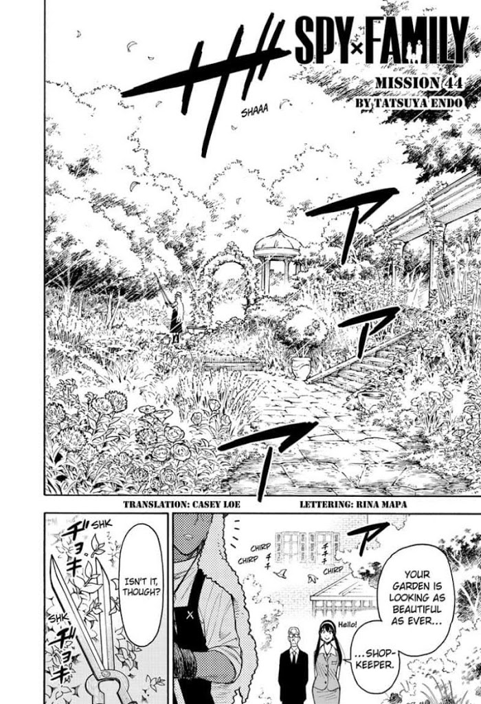 Read SPY x FAMILY EN Manga Online