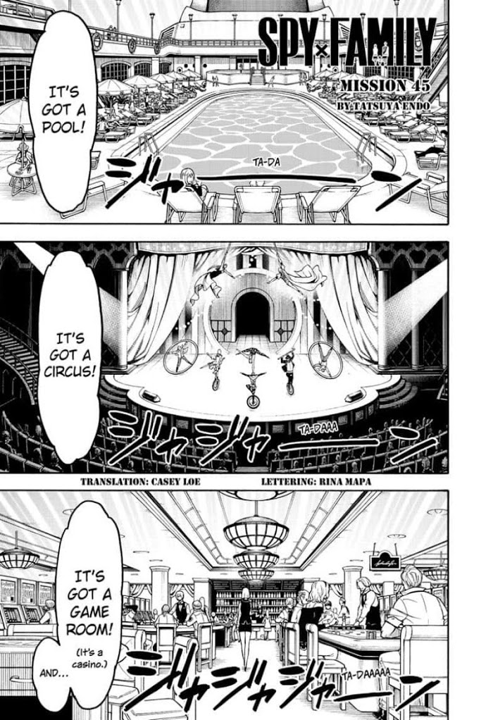 Read SPY x FAMILY EN Manga Online