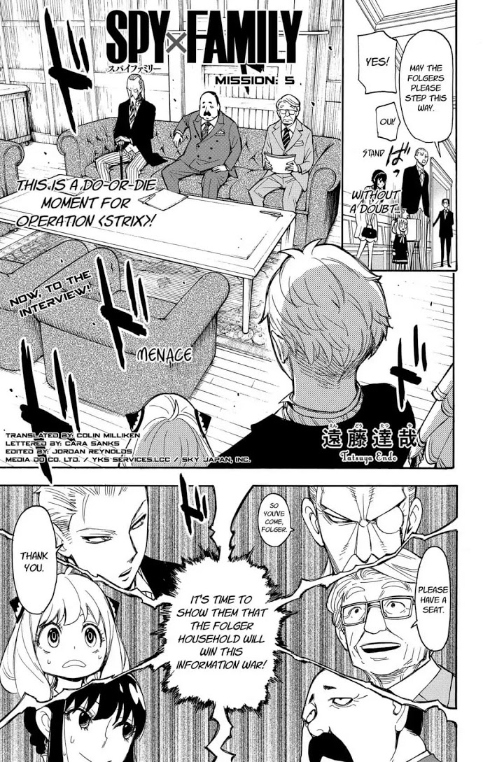 Read SPY x FAMILY EN Manga Online