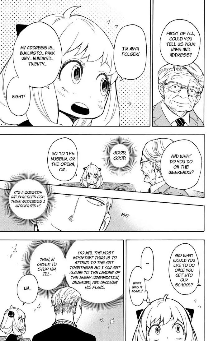 Read SPY x FAMILY EN Manga Online