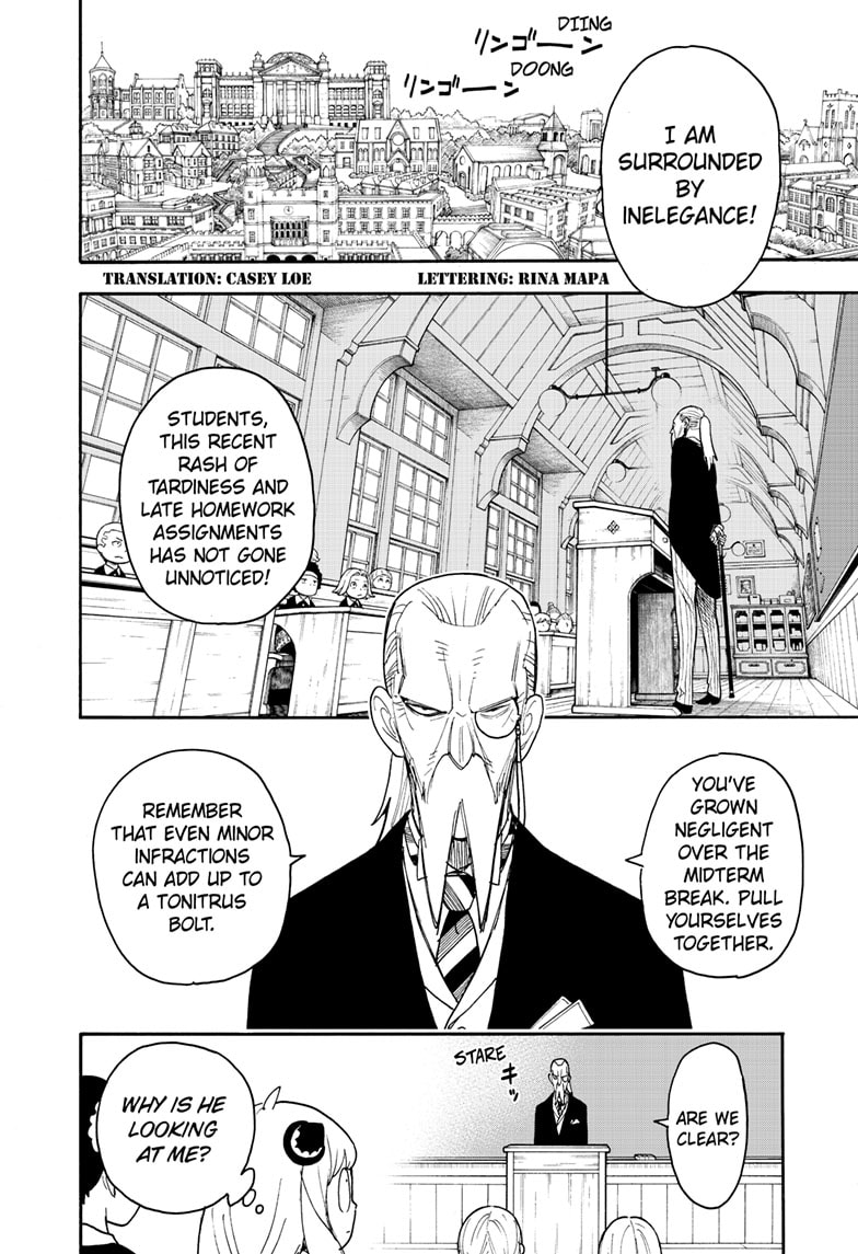 Read SPY x FAMILY EN Manga Online