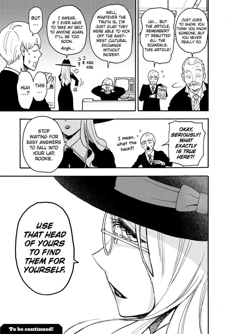 Read SPY x FAMILY EN Manga Online
