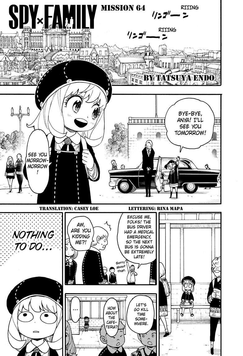 Read SPY x FAMILY EN Manga Online