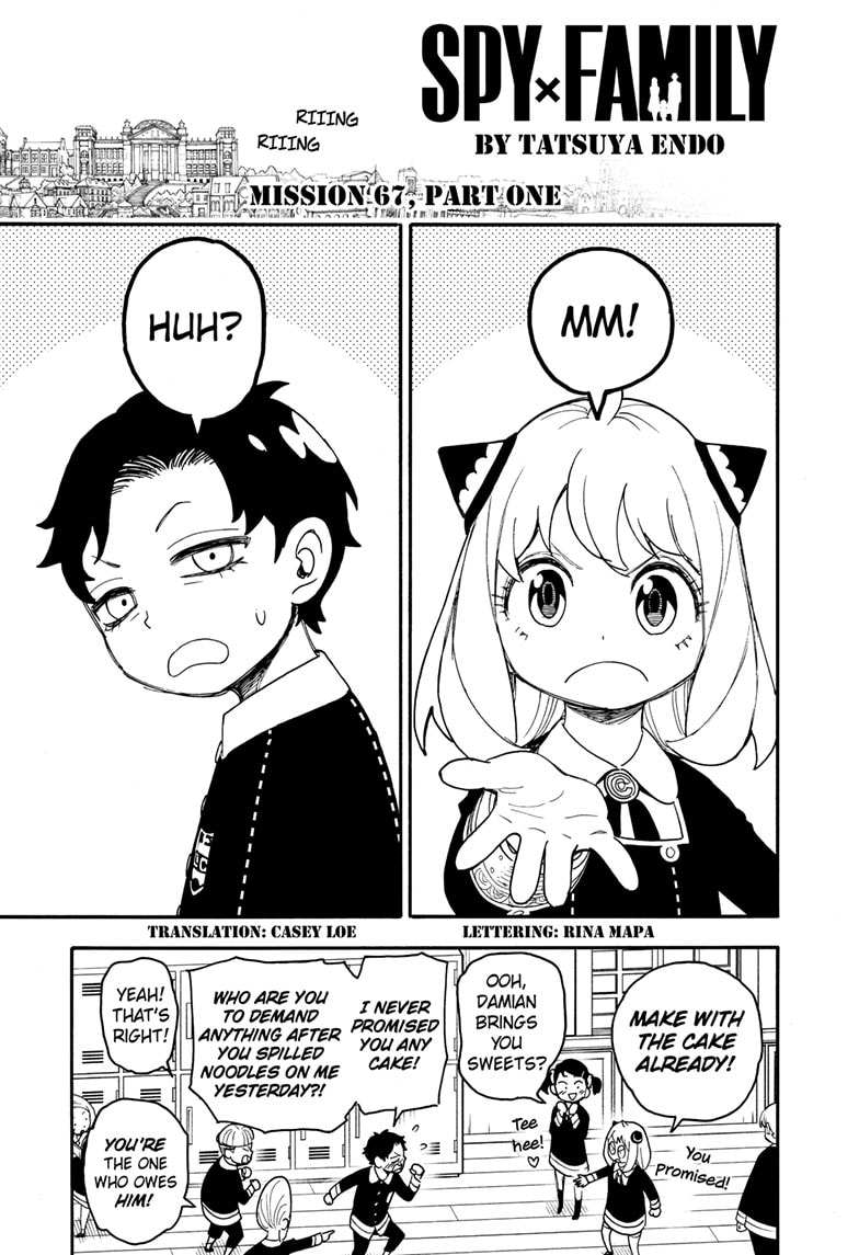 Read SPY x FAMILY EN Manga Online