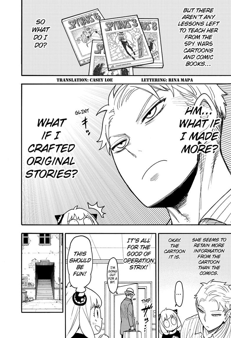 Read SPY x FAMILY EN Manga Online