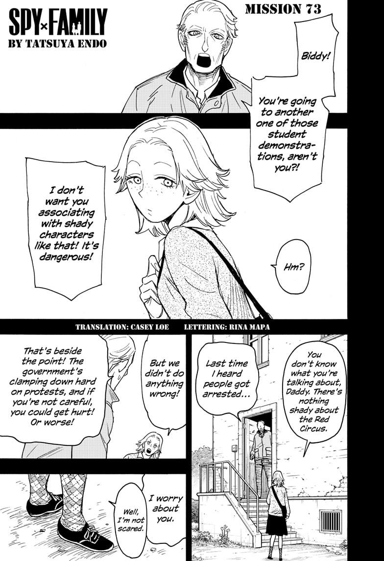 Read SPY x FAMILY EN Manga Online