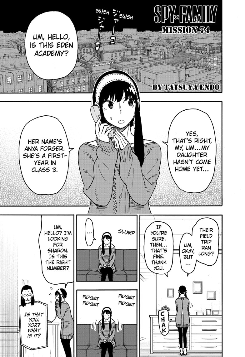 Read SPY x FAMILY EN Manga Online