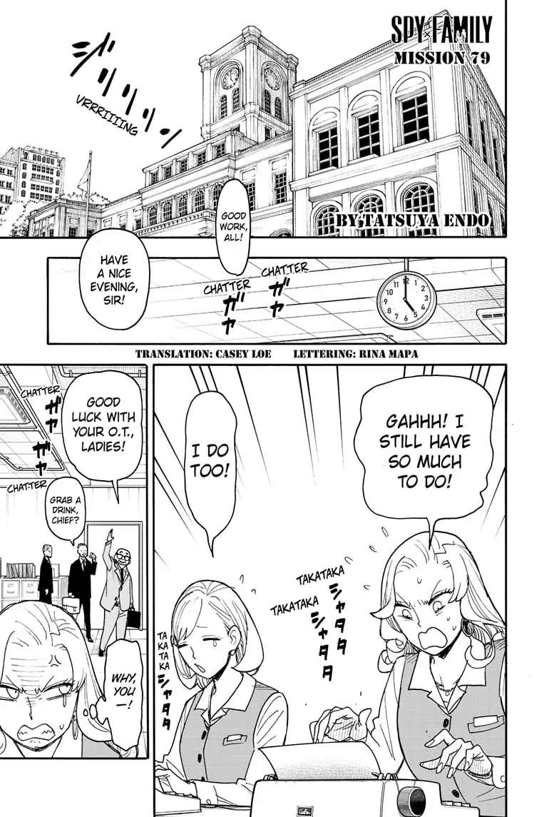 Read SPY x FAMILY EN Manga Online