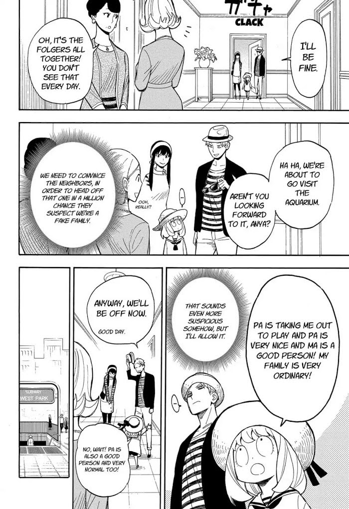 Read SPY x FAMILY EN Manga Online