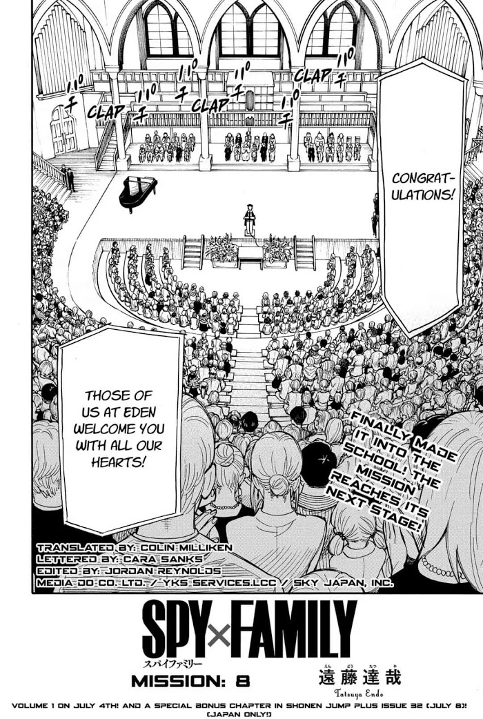 Read SPY x FAMILY EN Manga Online