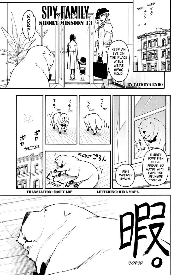 Read SPY x FAMILY EN Manga Online
