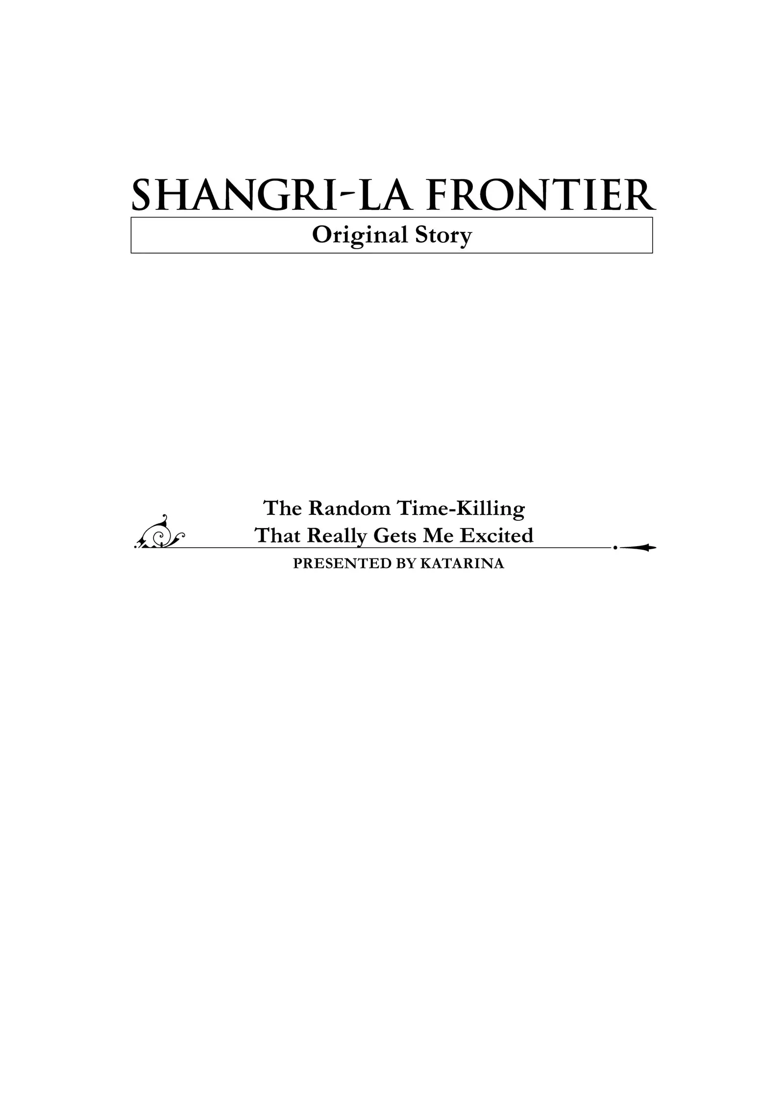 Read Shangri-La Frontier EN Manga Online