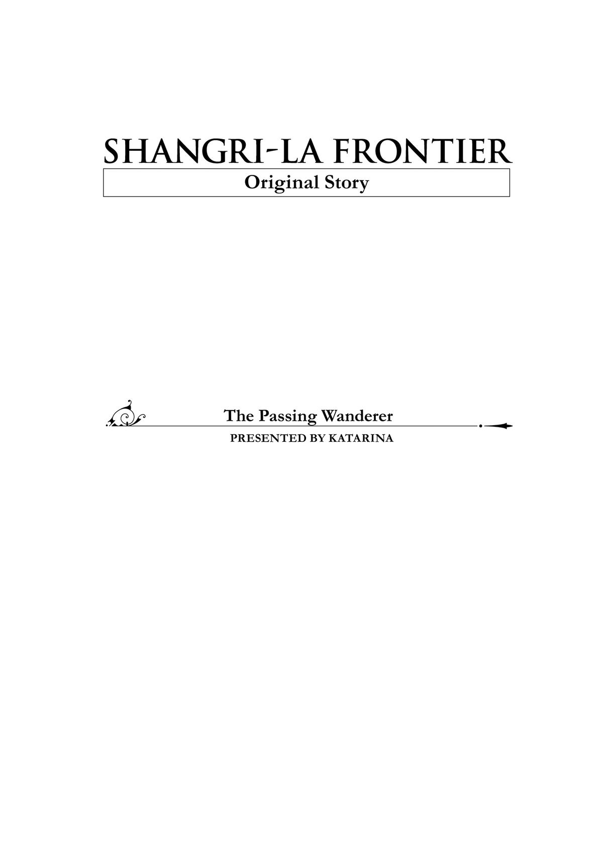 Read Shangri-La Frontier EN Manga Online