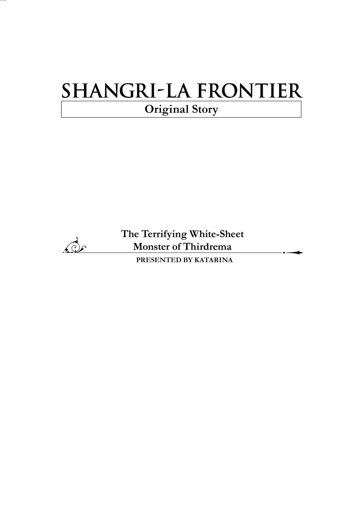 Read Shangri-La Frontier EN Manga Online