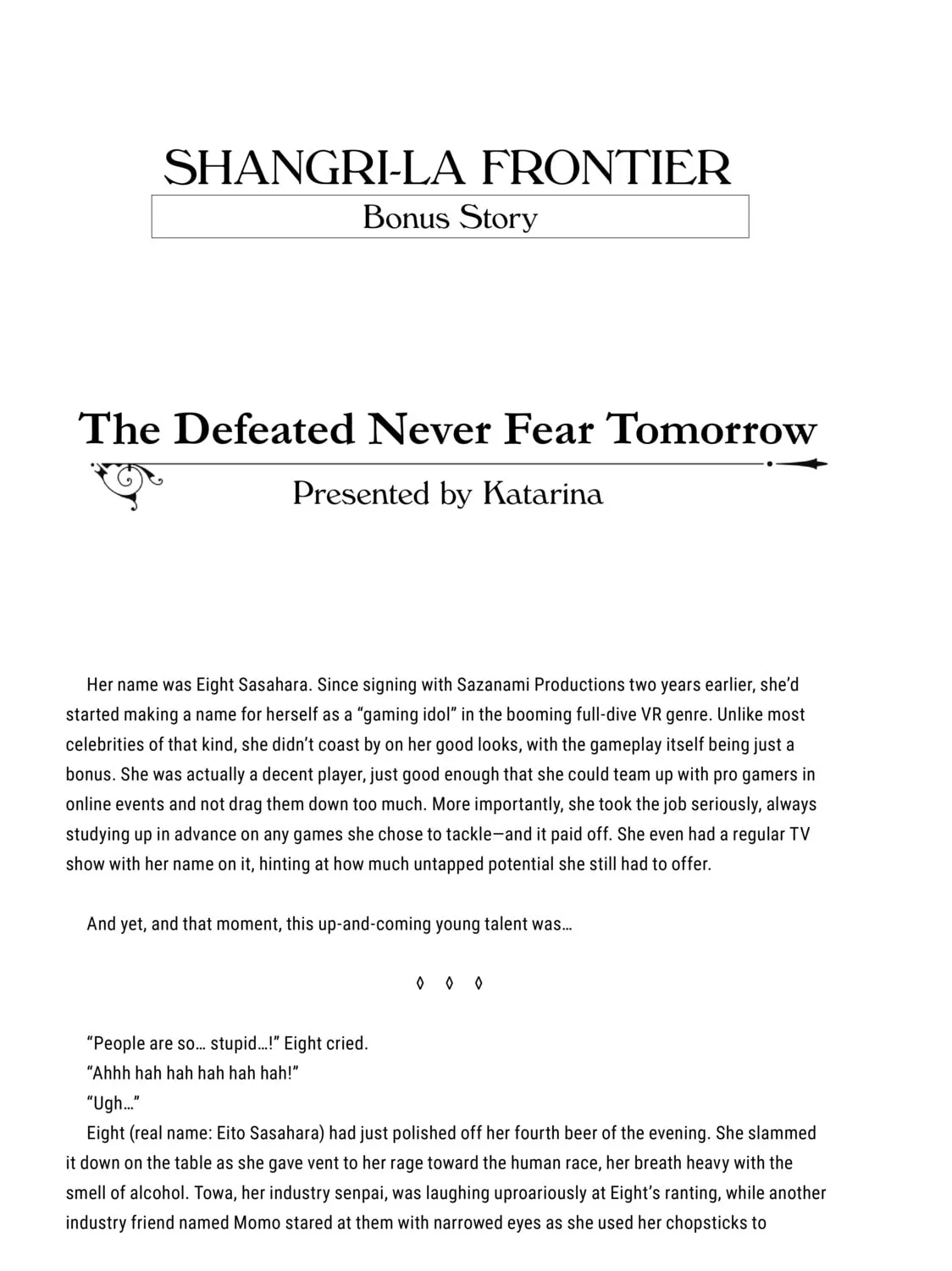 Read Shangri-La Frontier EN Manga Online