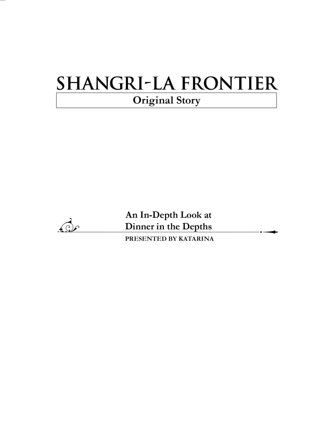 Read Shangri-La Frontier EN Manga Online