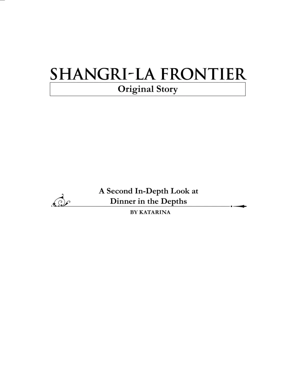 Read Shangri-La Frontier EN Manga Online