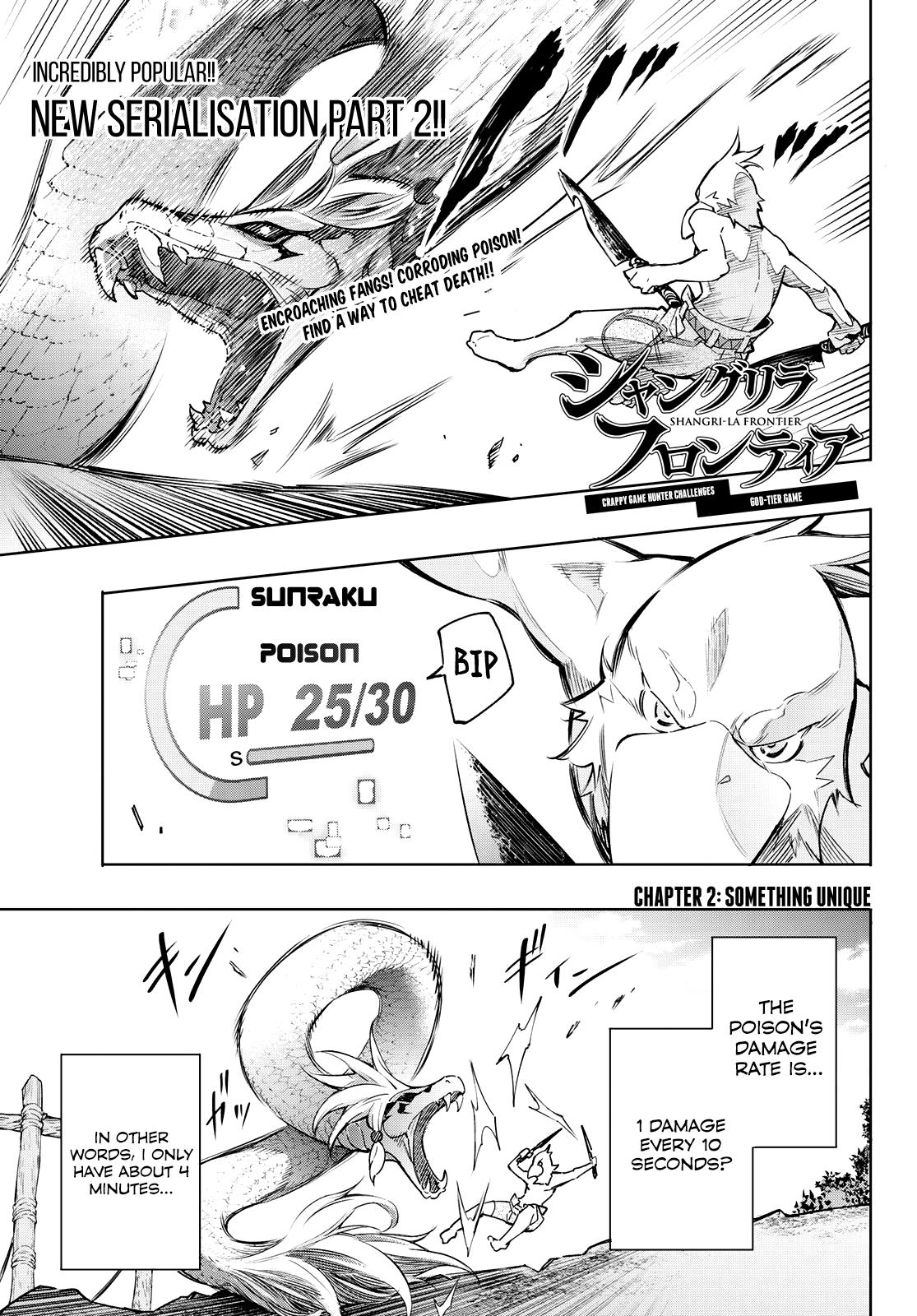 Read Shangri-La Frontier EN Manga Online