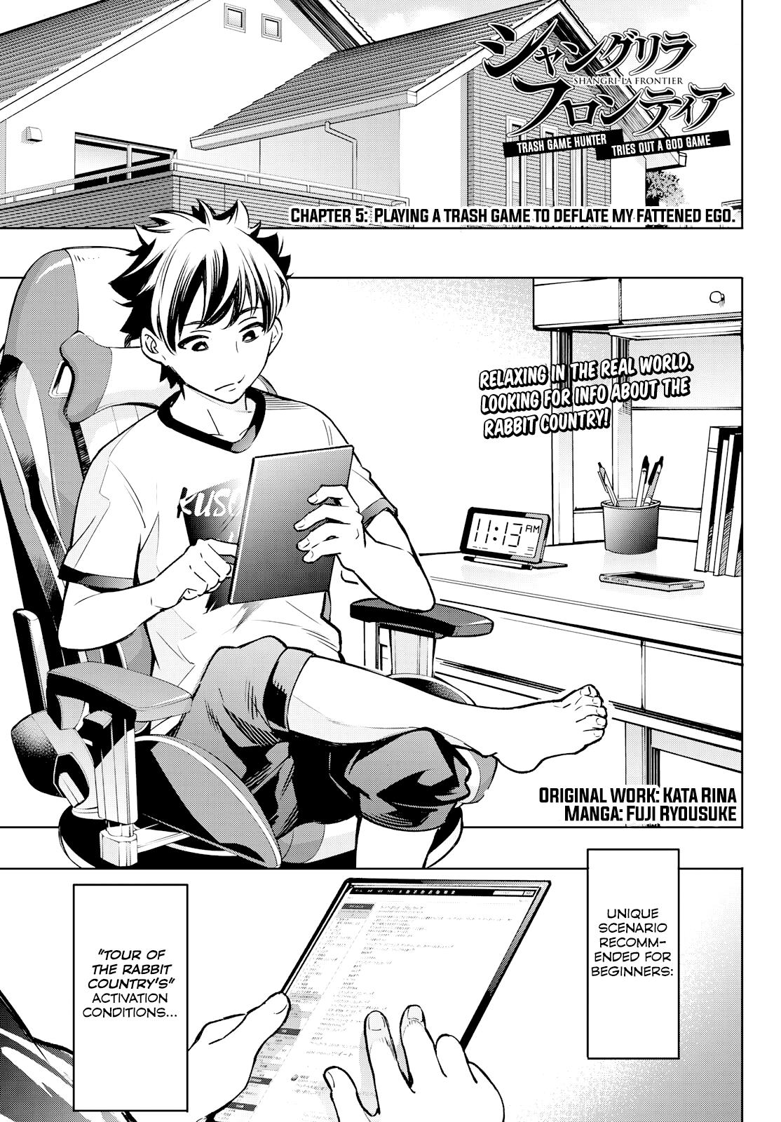 Read Shangri-La Frontier EN Manga Online