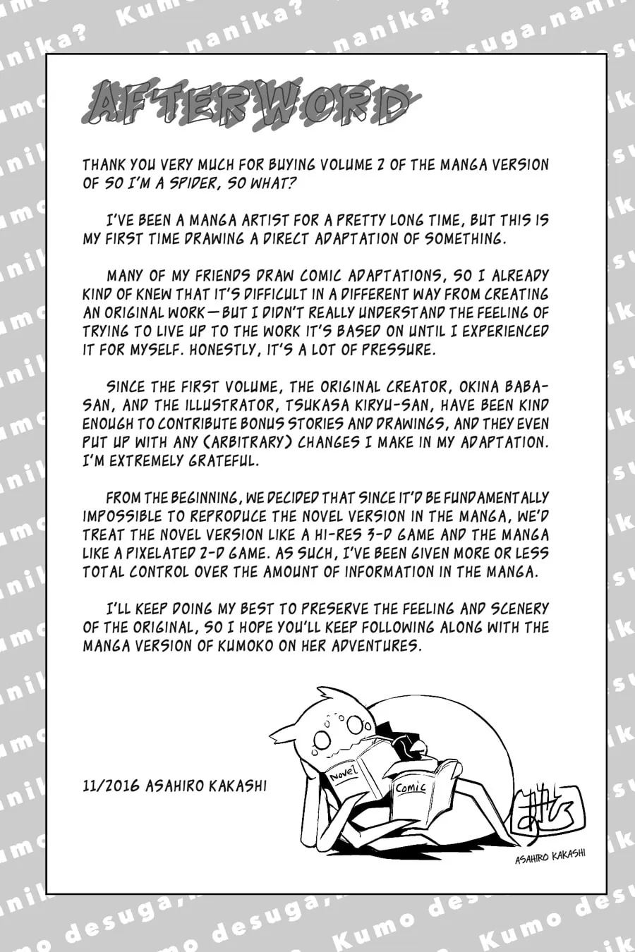 Read So I'm a Spider, So What EN Manga Online
