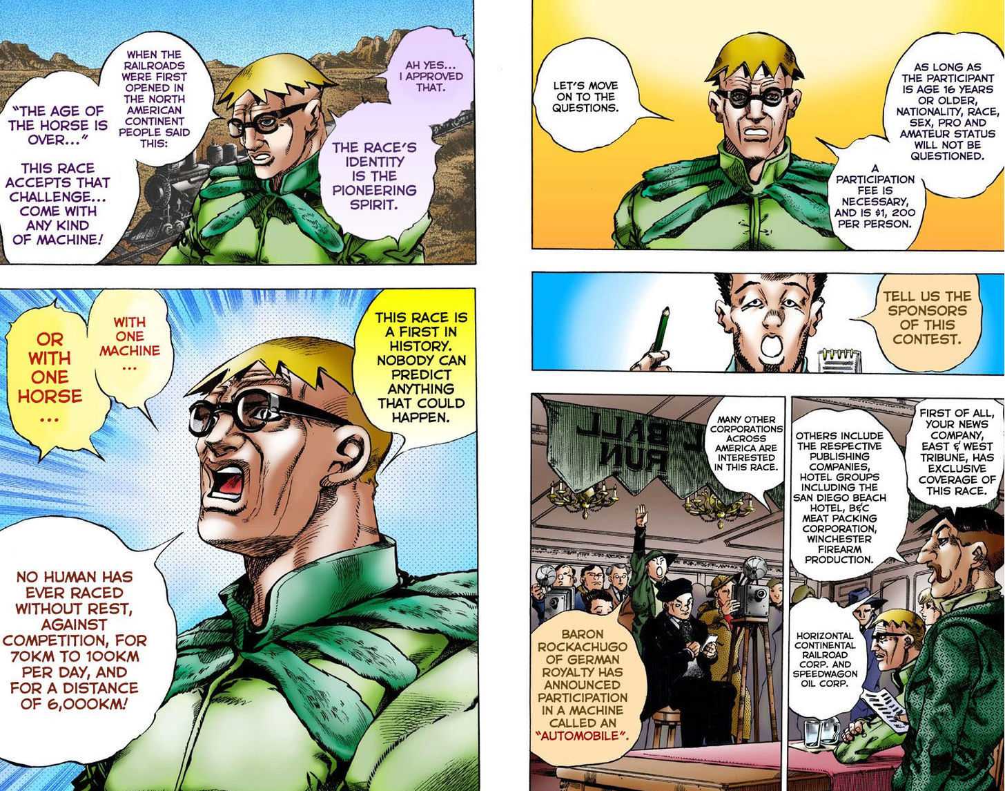 Read Steel Ball Run EN Manga Online