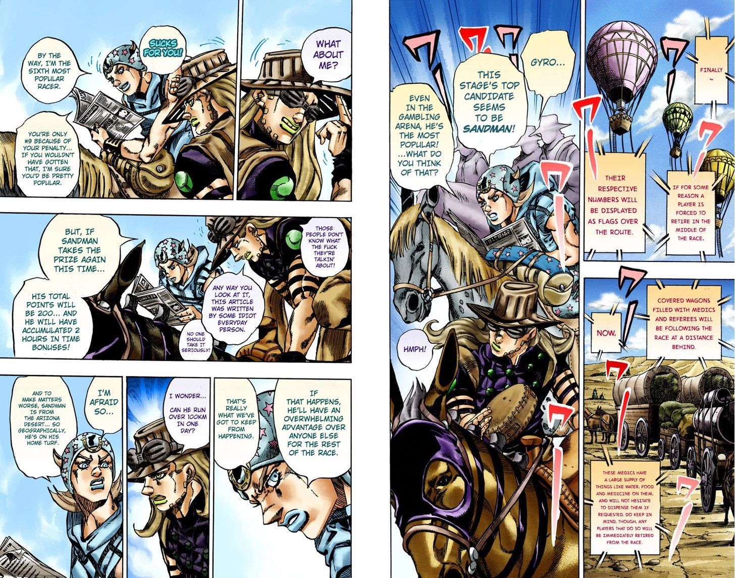 Read Steel Ball Run EN Manga Online