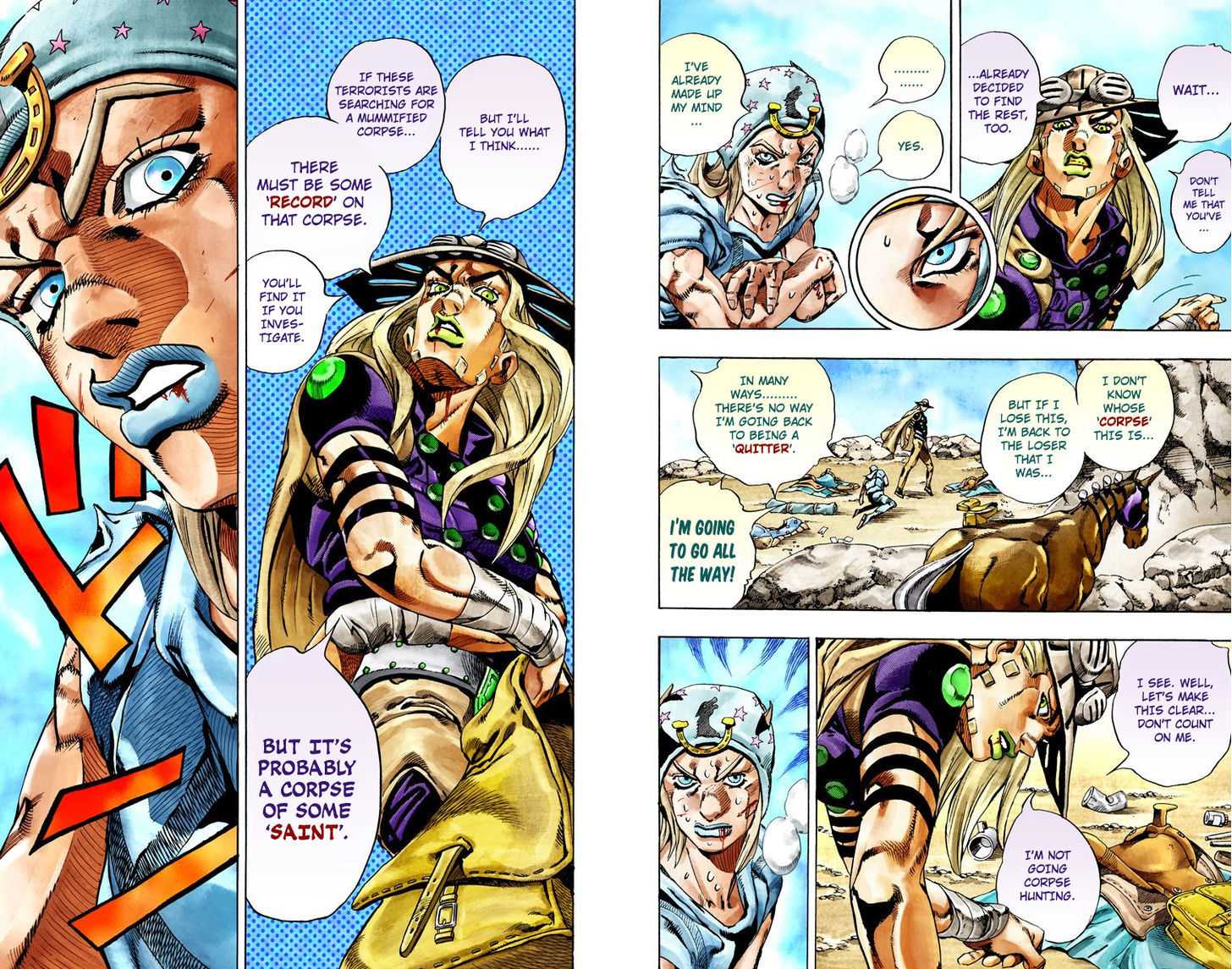Read Steel Ball Run EN Manga Online