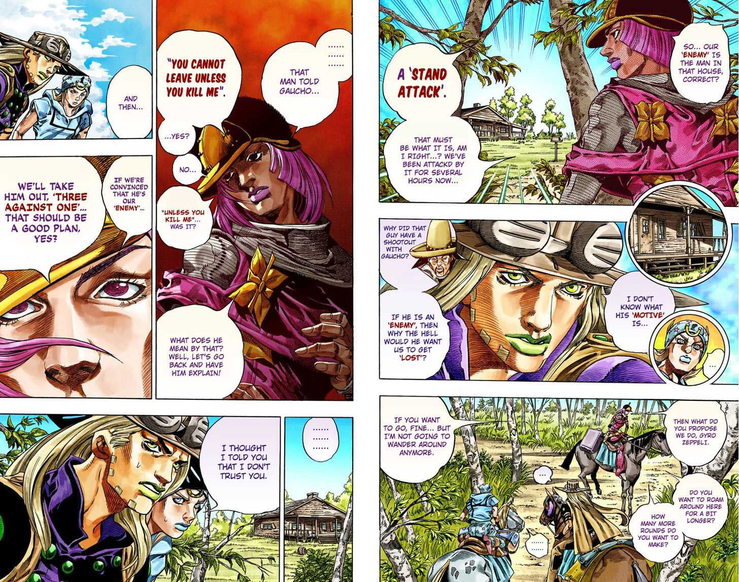 Read Steel Ball Run EN Manga Online