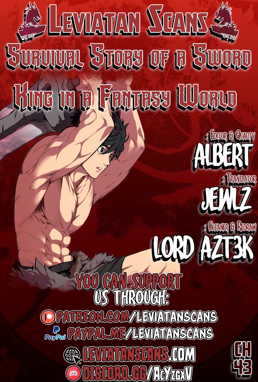 Read Survival Story Of A Sword King In A Fantasy World EN Manga Online