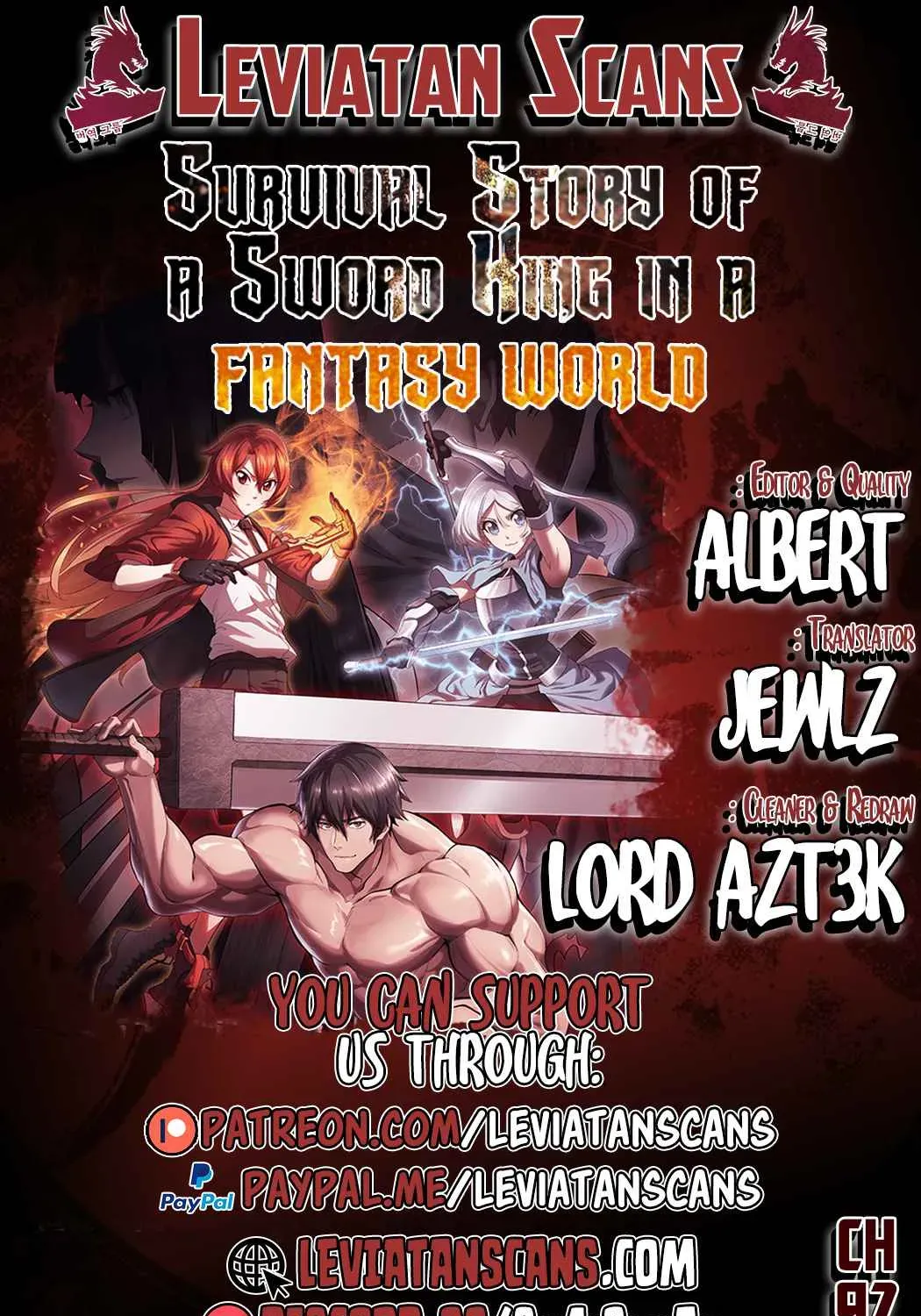 Read Survival Story Of A Sword King In A Fantasy World EN Manga Online