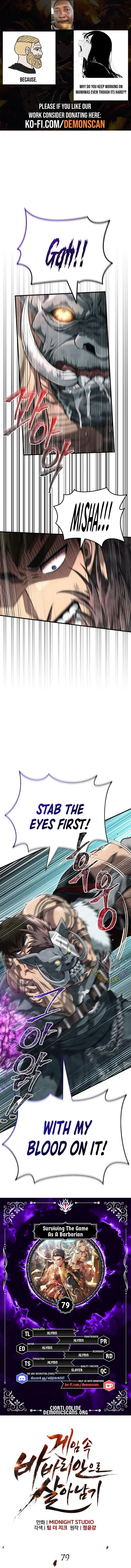 Read Surviving The Game as a Barbarian EN Manga Online