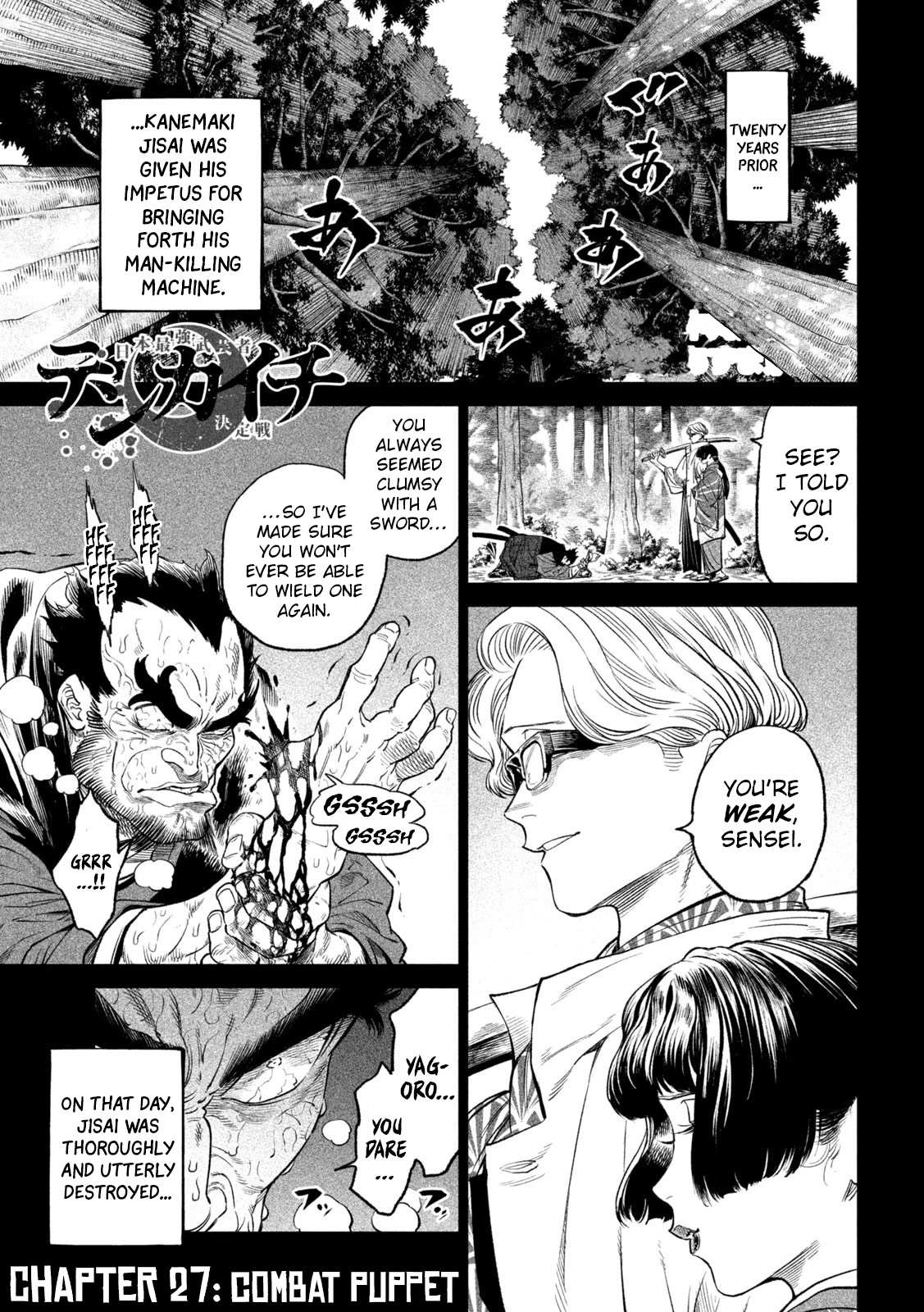 Read Tenkaichi - Nihon Saikyou Bugeisha Ketteisen EN Manga Online
