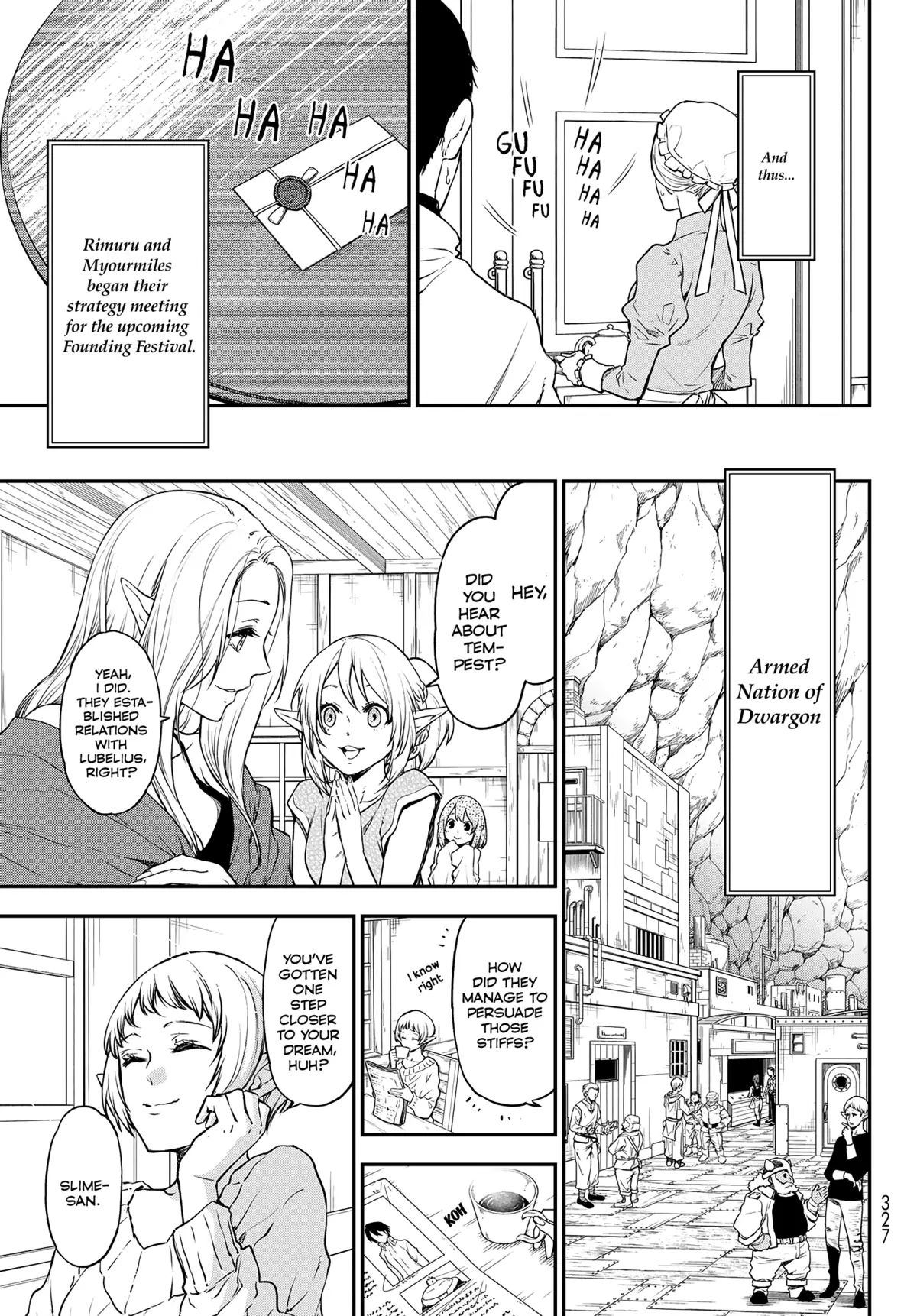 Read That Time I Got Reincarnated as a Slime EN Manga Online