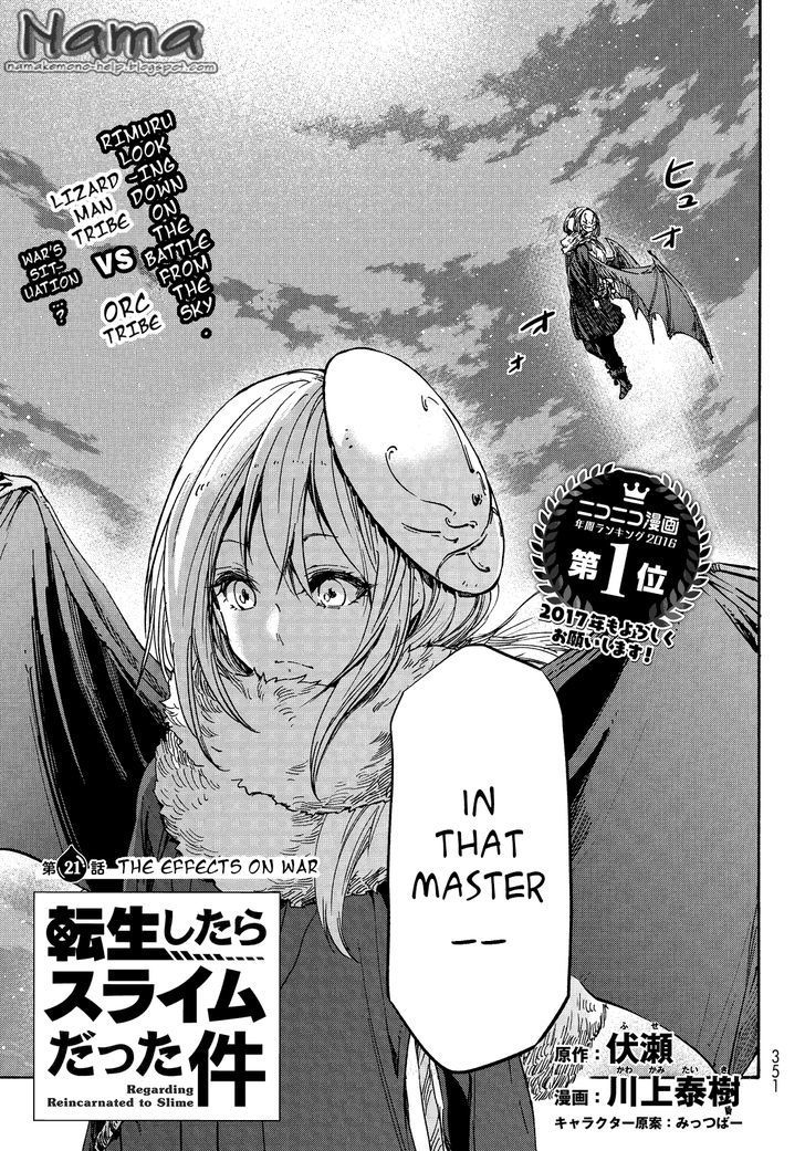 Read That Time I Got Reincarnated as a Slime EN Manga Online