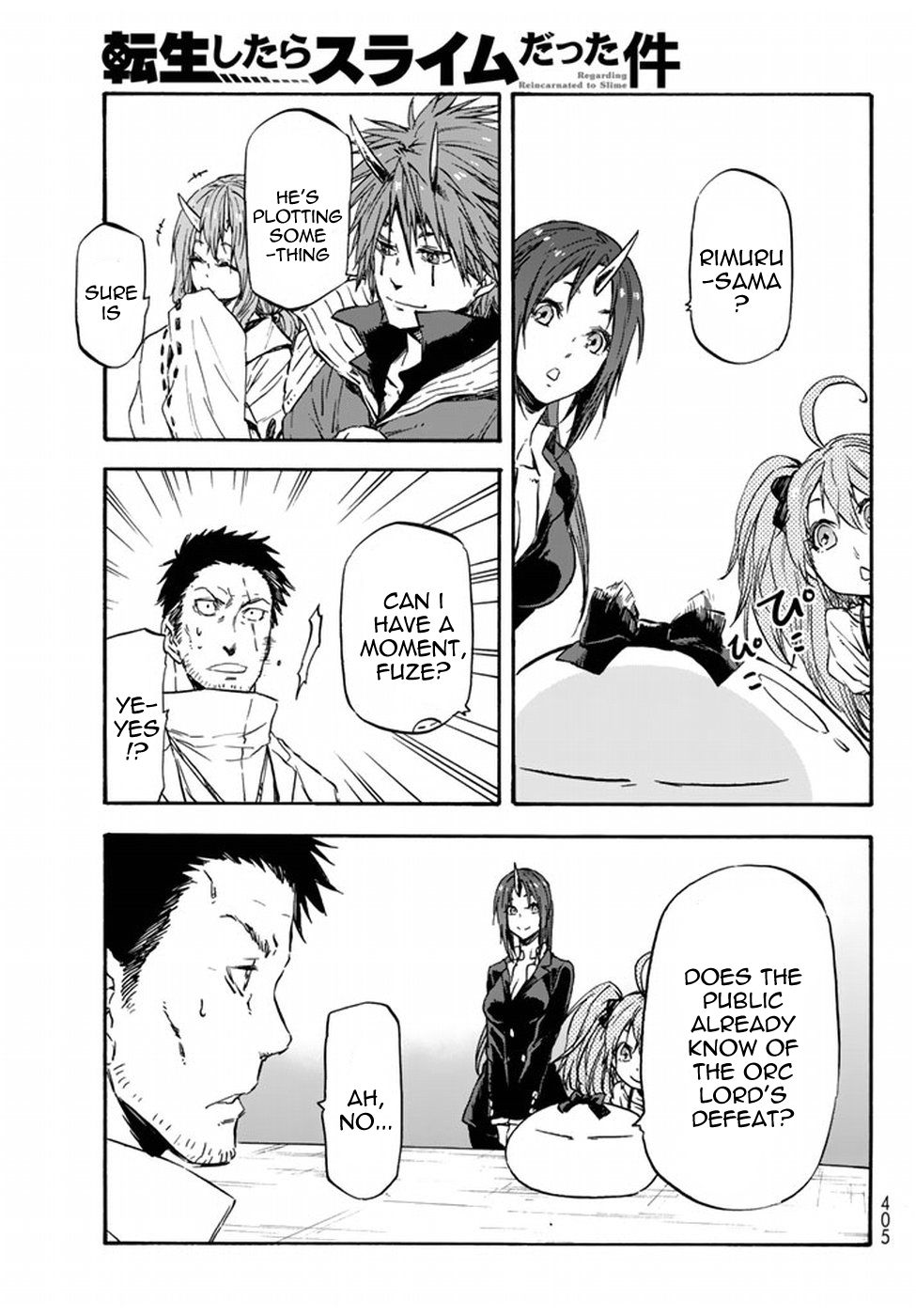 Read That Time I Got Reincarnated as a Slime EN Manga Online
