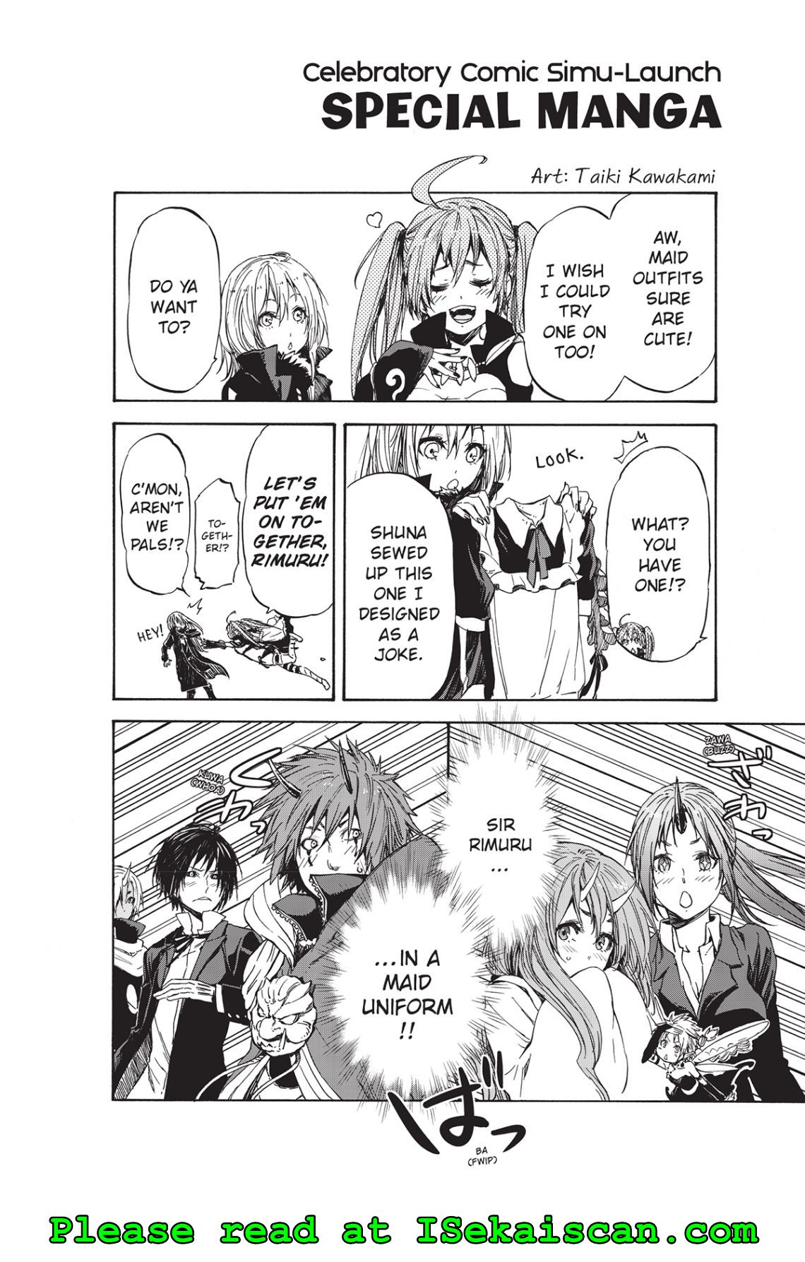 Read That Time I Got Reincarnated as a Slime EN Manga Online