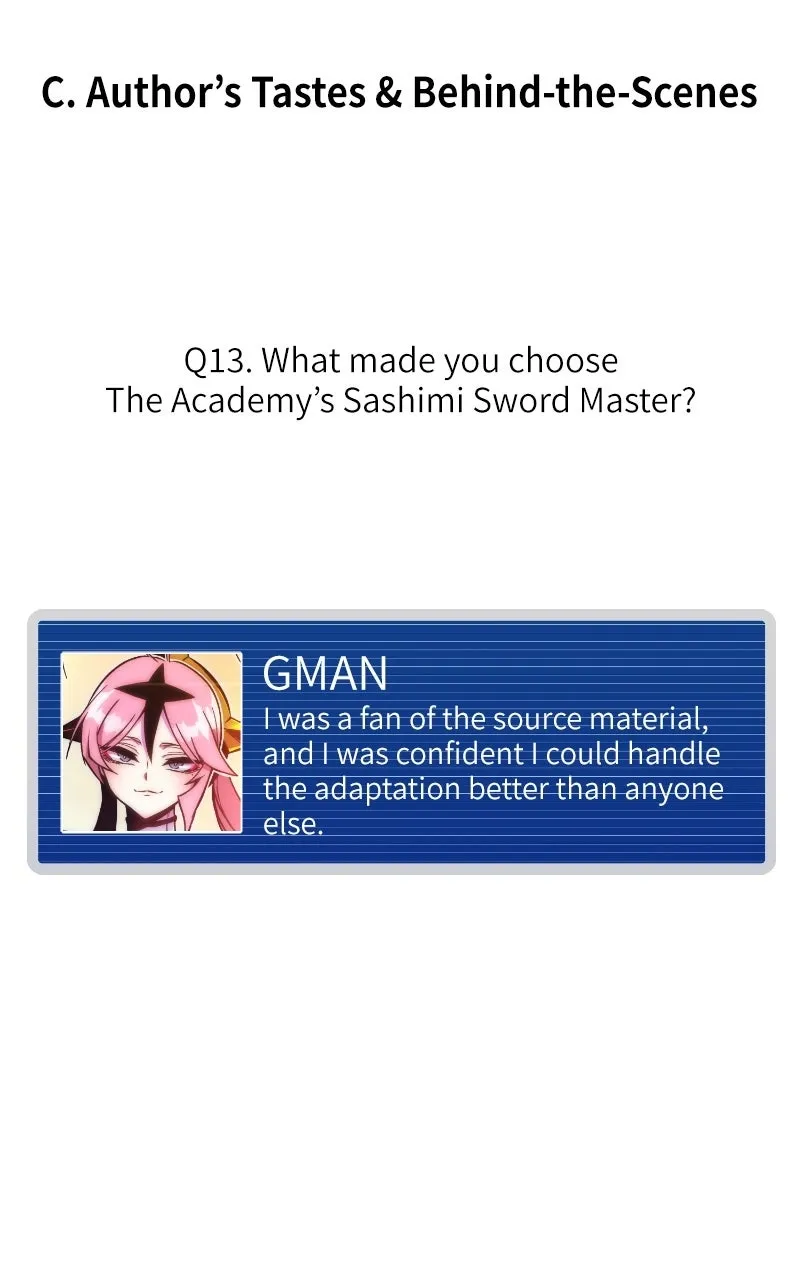 Read The Academy's Sashimi Sword Master EN Manga Online