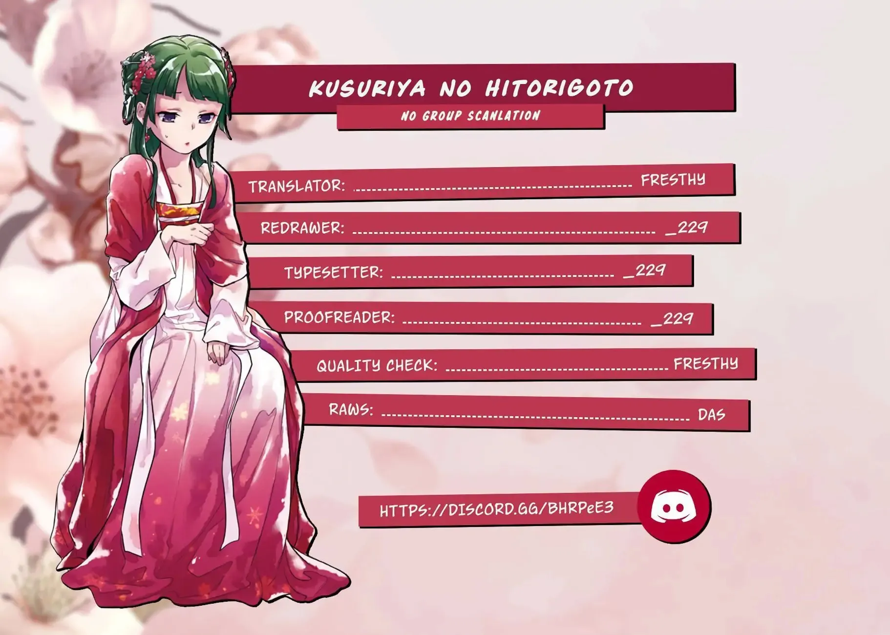 Read The Apothecary Diaries EN Manga Online