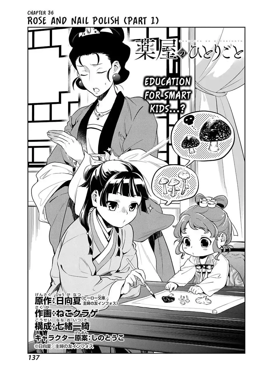 Read The Apothecary Diaries EN Manga Online