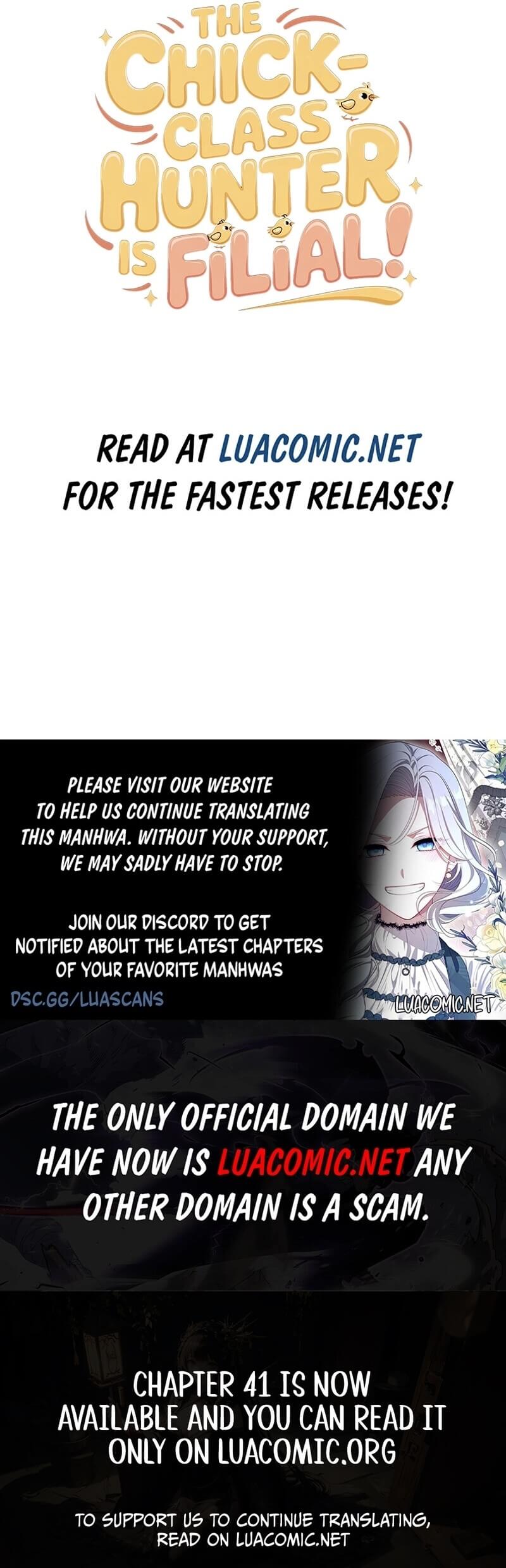 Read The Chick-Class Hunter is Filial EN Manga Online