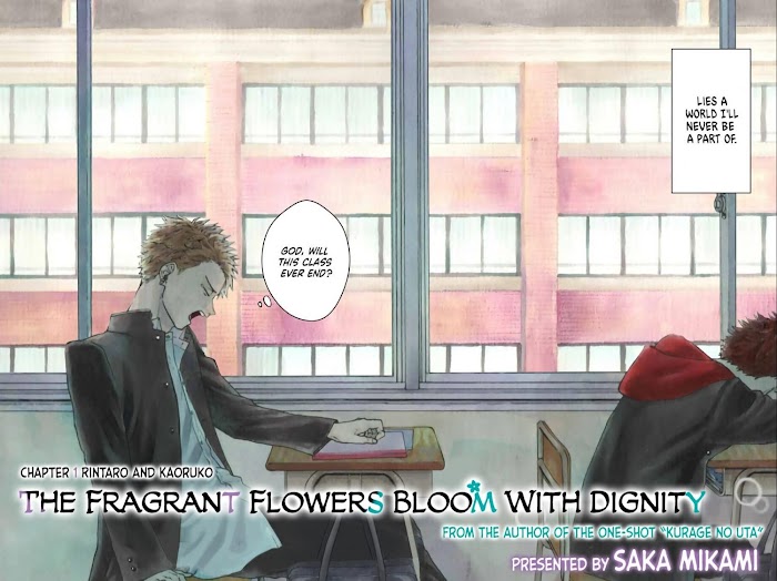 Read The Fragrant Flower Blooms With Dignity EN Manga Online