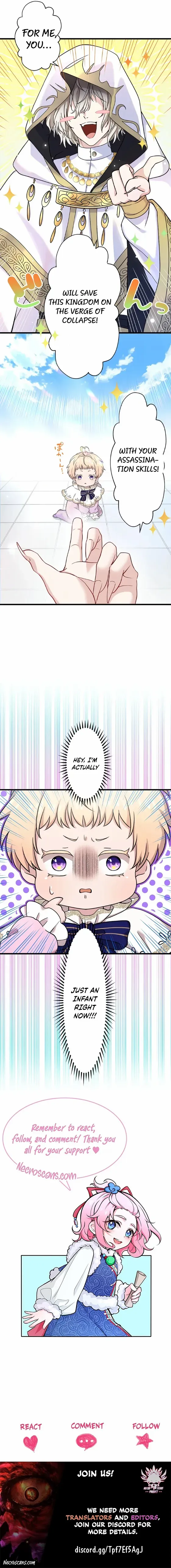 Read The Legendary Assassin Reincarnated as the Beloved Youngest Daughter of a Royal Family EN Manga Online